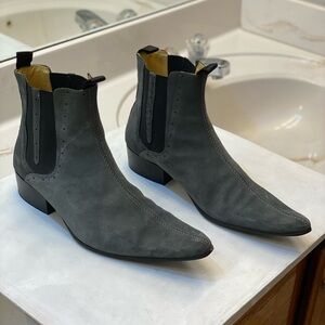 Delicious Junction Men’s Chelsea boot Made in Portugal,Size EU 44, US 10 to 10.5